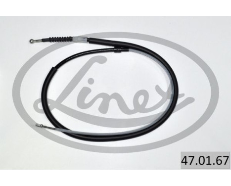 Traction cable, parking brake
