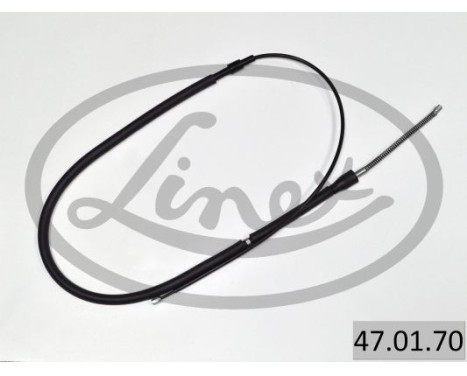 Traction cable, parking brake