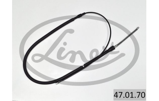 Traction cable, parking brake