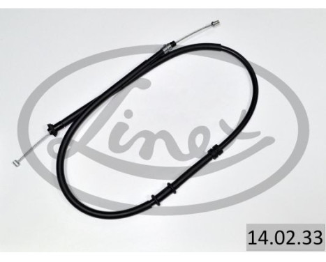 Traction cable, parking brake