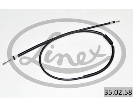 Traction cable, parking brake