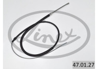 Traction cable, parking brake