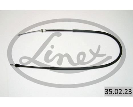 Traction cable, parking brake