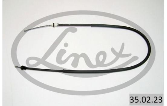 Traction cable, parking brake