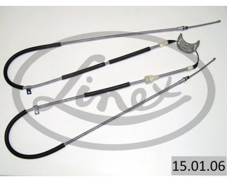 Traction cable, parking brake