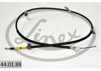 Traction cable, parking brake