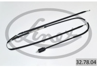Traction cable, parking brake