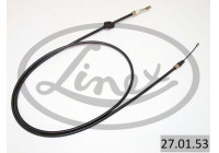 Traction cable, parking brake