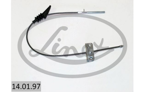 Traction cable, parking brake