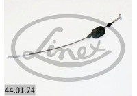 Traction cable, parking brake