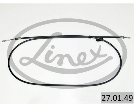 Traction cable, parking brake