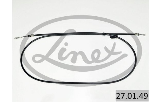 Traction cable, parking brake