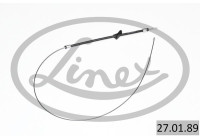 Traction cable, parking brake