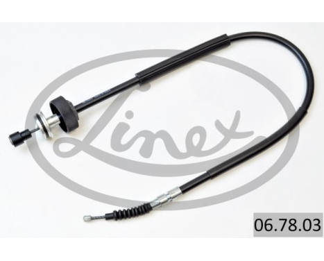 Traction cable, parking brake