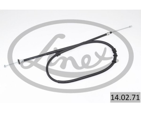 Traction cable, parking brake