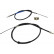 Cable, parking brake BHC-4504 Kavo parts