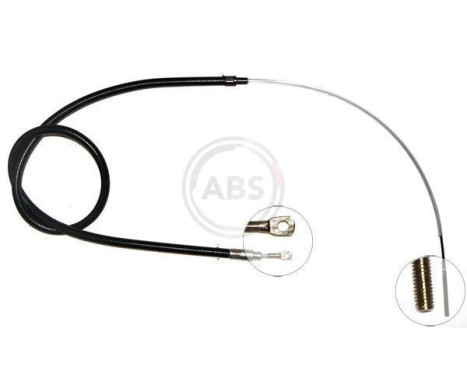 Cable, parking brake K10176 ABS, Image 3