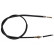 Cable, parking brake K10396 ABS, Thumbnail 2