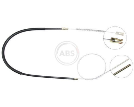 Cable, parking brake K11216 ABS, Image 3