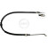 Cable, parking brake K12706 ABS, Thumbnail 2