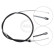 Cable, parking brake K13746 ABS, Thumbnail 3