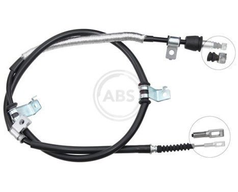 Cable, parking brake K17058 ABS, Image 2