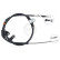 Cable, parking brake K17546 ABS, Thumbnail 2