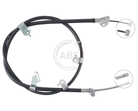 Cable, parking brake K17632 ABS, Image 2