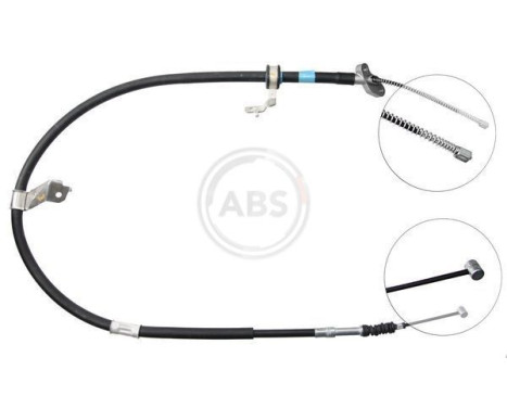 Cable, parking brake K19337 ABS, Image 3