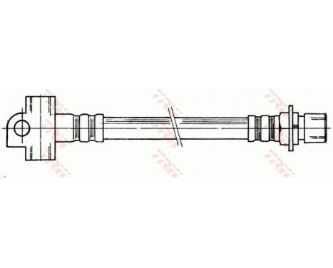 Brake Hose PHA232 TRW, Image 2