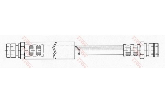 Brake Hose PHA247 TRW, Image 2