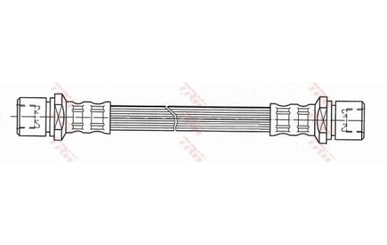 Brake Hose PHA404 TRW, Image 2