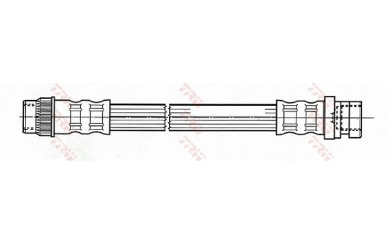 Brake Hose PHA442 TRW, Image 2