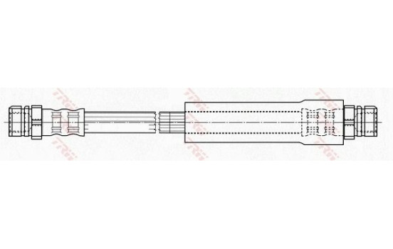 Brake Hose PHA486 TRW, Image 2