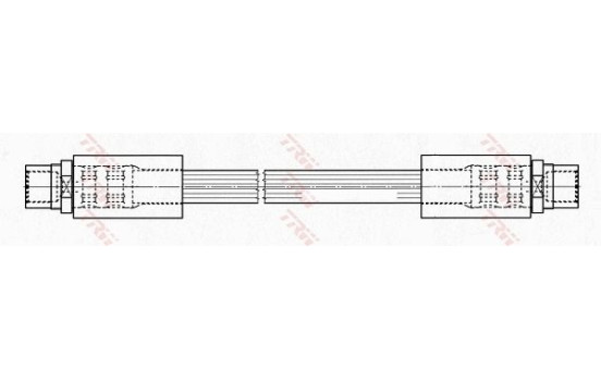 Brake Hose PHA489 TRW, Image 2