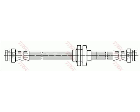 Brake Hose PHA494 TRW, Image 2