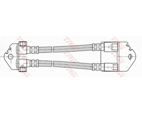 Brake Hose PHA497 TRW