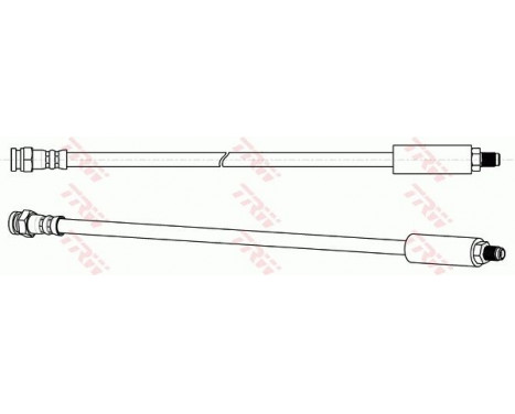 Brake Hose PHB160 TRW, Image 2