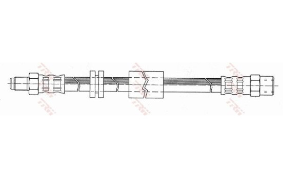 Brake Hose PHB209 TRW, Image 2