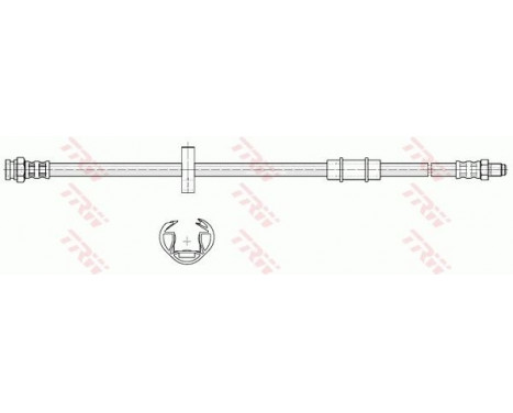 Brake Hose PHB226 TRW, Image 2