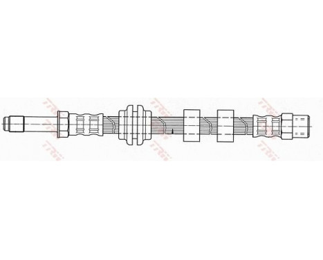 Brake Hose PHB345 TRW, Image 2