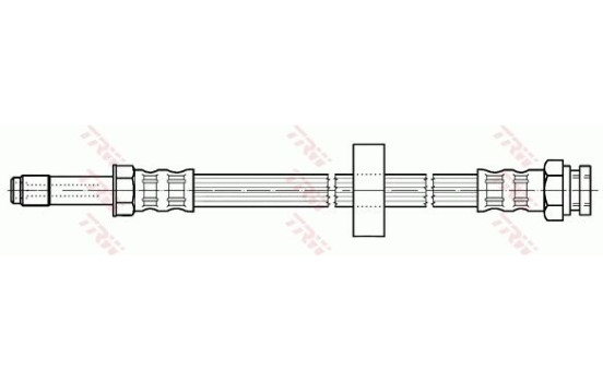 Brake Hose PHB359 TRW, Image 2