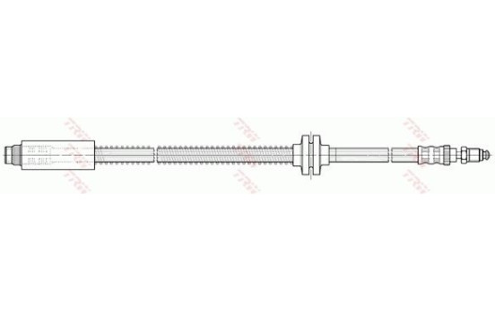 Brake Hose PHB371 TRW, Image 2