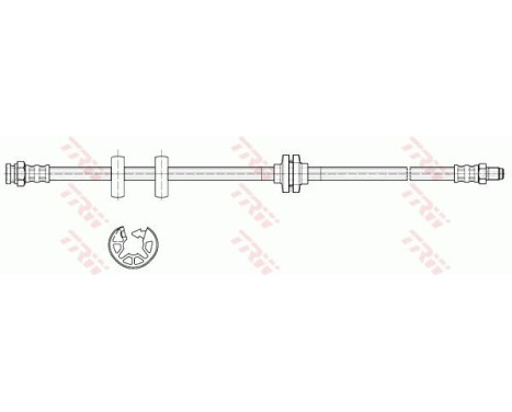 Brake Hose PHB399 TRW, Image 2