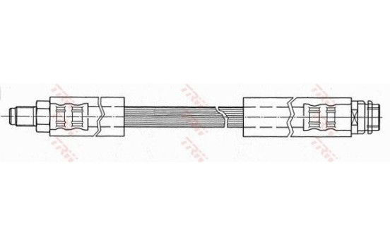 Brake Hose PHB410 TRW, Image 2