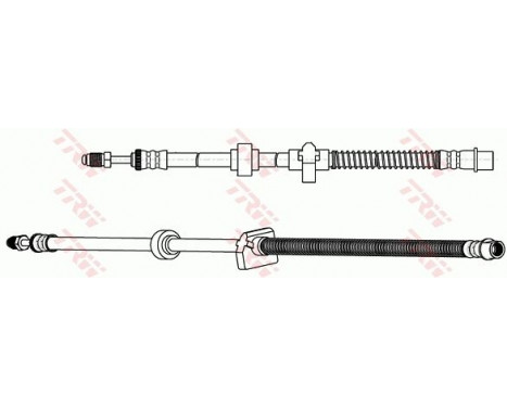 Brake Hose PHB419 TRW, Image 2
