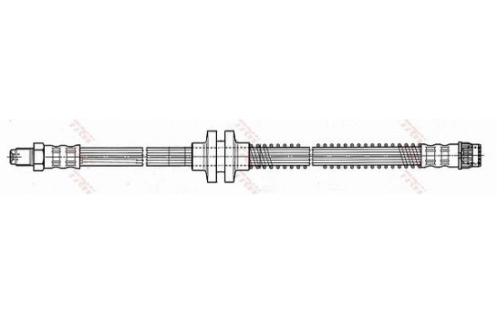 Brake Hose PHB483 TRW, Image 2