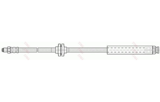 Brake Hose PHB492 TRW, Image 2