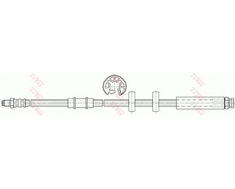 Brake Hose PHB497 TRW