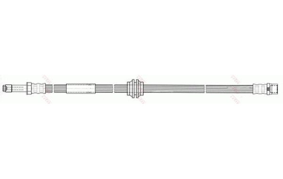 Brake Hose PHB555 TRW, Image 2
